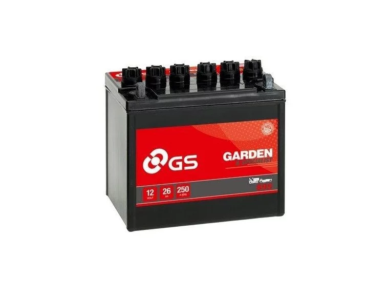 Garden Machinery Baterie GS 26AH, 250A pravá