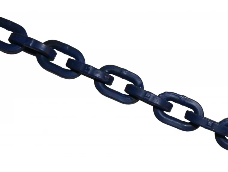 Krpan Řetěz hranatý modrý 6mm