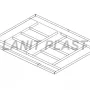 LANIT PLAST Základna pro podlahu k domku LanitStorage 10x10 #1